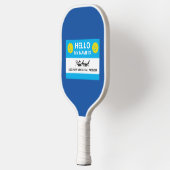 Funny Pickleball Mein Name wird Pickleball zugesch Schläger (Links)