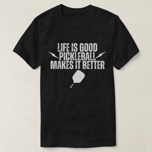 Funny Pickleball Mens Tshirts | Pickleball (Design vorne)