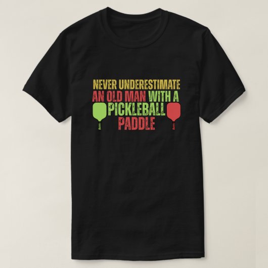 Funny Pickleball Mens Tshirts | Pickleball (Design vorne)