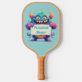 Funny Pickleball Monster Schläger (Vorderseite)