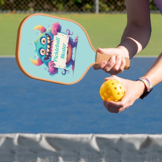Funny Pickleball Monster Schläger (InSitu)