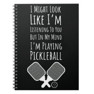 Funny Pickleball Notebook-Spaß für Player Lover Notizblock