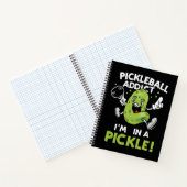 Funny-Pickleball Notizblock (Innenseite)