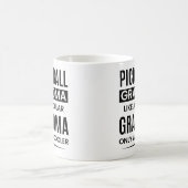 Funny Pickleball Oma wie ein normales Oma Kaffeetasse (Mittel)