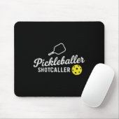 Funny Pickleball Outfit Pickleballer Shootaller Ca Mousepad (Mit Mouse)