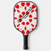FUNNY PICKLEBALL PADDLE LIEFERWAGEN LINES (Vorderseite)