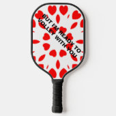 FUNNY PICKLEBALL PADDLE LIEFERWAGEN LINES (Rückseite)