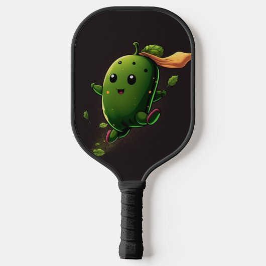 Funny Pickleball Paddle Pickle Held (Rückseite)