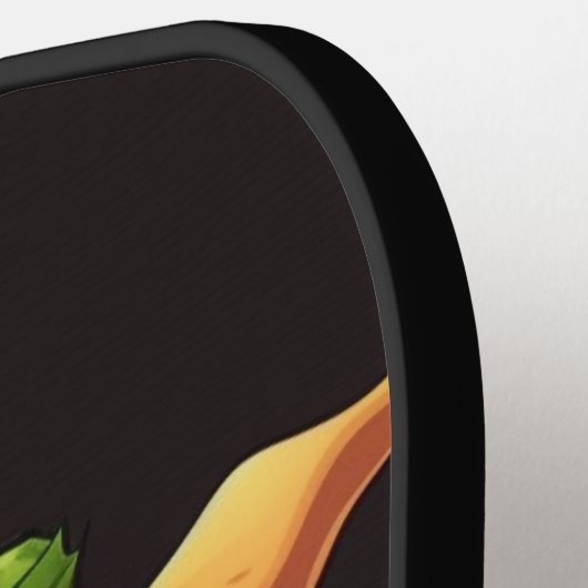 Funny Pickleball Paddle Pickle Held (Linke Seite)