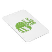 Funny Pickleball Paddle Up Butter Cup Magnet (Rechte Seite)