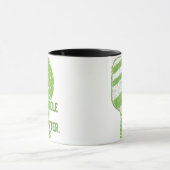 Funny Pickleball Paddle Up Butter Cup Tasse (Zentrum)
