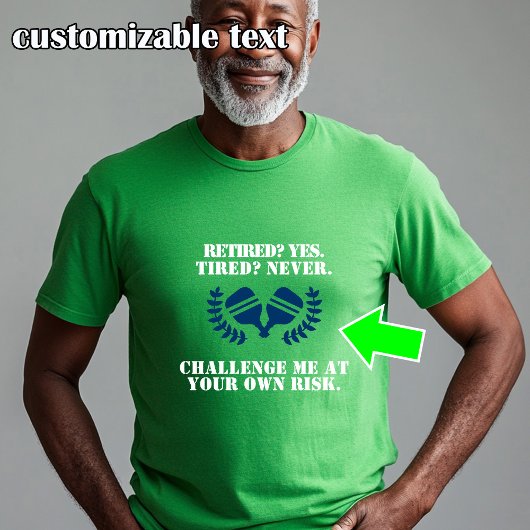 Funny pickleball Paddle Veteran T-Shirt