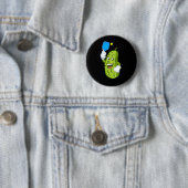 Funny Pickleball Pickel Spaß Cucumber Button (Beispiel)