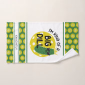 Funny Pickleball Pickle I BIN EINE GROSSE DILL Handtuch (Handtuch)