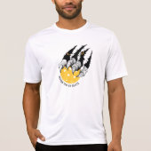 Funny Pickleball Player Monster Beast Claw Custom T-Shirt (Vorderseite)