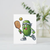 Funny Pickleball Player Paddleball Lover Begleitkarte (Stehend Vorderseite)