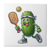 Funny Pickleball Player Paddleball Lover Fliese (Vorderseite)