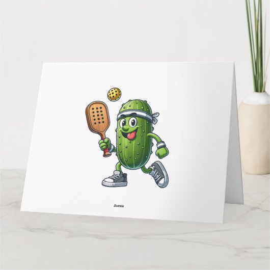 Funny Pickleball Player Paddleball Lover Karte (Rückseite)