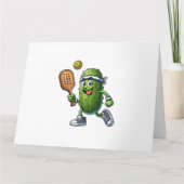 Funny Pickleball Player Paddleball Lover Karte (Vorderseite)