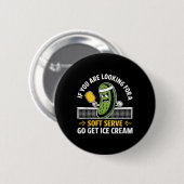 Funny Pickleball Player Paddleball Lover Men Fraue Button (Vorne & Hinten)