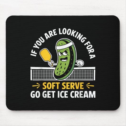 Funny Pickleball Player Paddleball Lover Men Fraue Mousepad (Vorne)