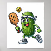 Funny Pickleball Player Paddleball Lover Poster (Vorne)