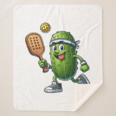 Funny Pickleball Player Paddleball Lover Sherpadecke (Vorderseite)