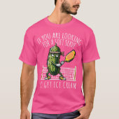 Funny Pickleball Player Paddleball Lover T-Shirt (Vorderseite)