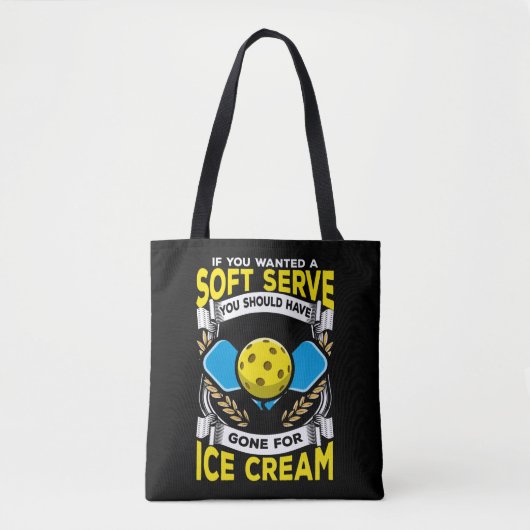 Funny Pickleball Player Serve Sarcastic Sport Tasche (Vorderseite)