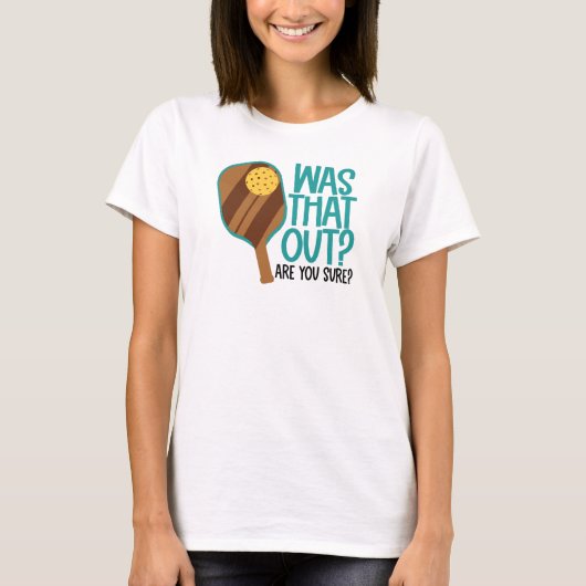 Funny Pickleball Player T-Shirt (Vorderseite)