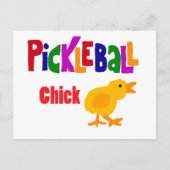 Funny Pickleball Postkarte (Vorderseite)