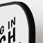 Funny Pickleball Prescription Family Wiedersehen Pickleball Schläger (Linke Seite)