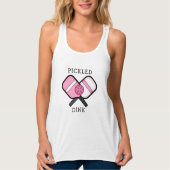 Funny Pickleball Pun Tank Top (Vorderseite)