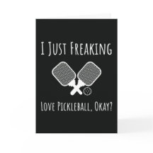 Funny Pickleball Quote Card Player Zubehör