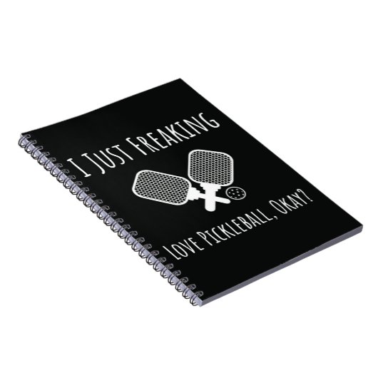 Funny Pickleball Quote Notebook Spaß Geschenke Pla Notizblock (Rechte Seite)
