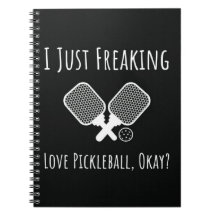 Funny Pickleball Quote Notebook Spaß Geschenke Pla