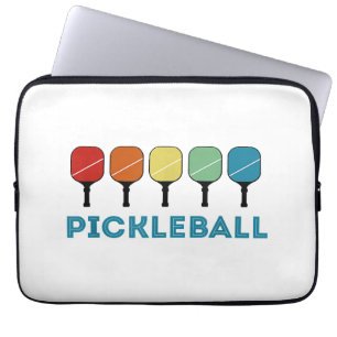 Funny Pickleball Retro Vintag Laptopschutzhülle