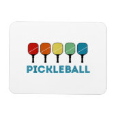 Funny Pickleball Retro Vintag Magnet (Horizontal)