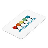 Funny Pickleball Retro Vintag Magnet (Linke Seite)
