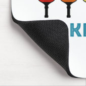 Funny Pickleball Retro Vintag Mousepad (Ecke)