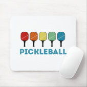 Funny Pickleball Retro Vintag Mousepad (Mit Mouse)