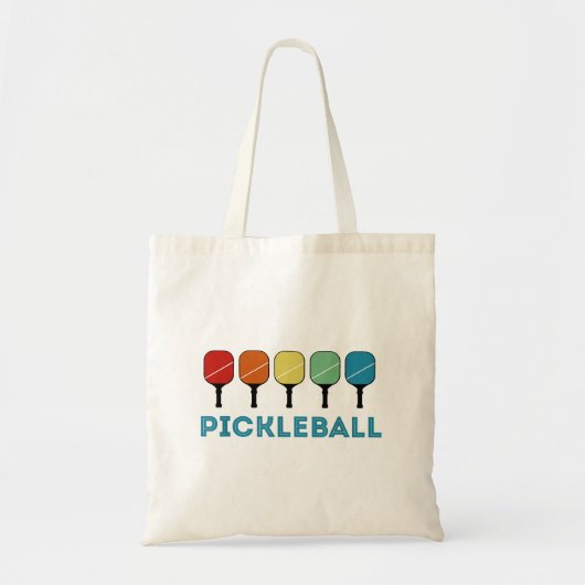 Funny Pickleball Retro Vintag Tragetasche (Vorne)