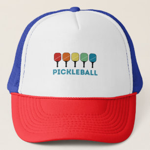 Funny Pickleball Retro Vintag Truckerkappe