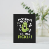 Funny-Pickleball RSVP Karte (Stehend Vorderseite)