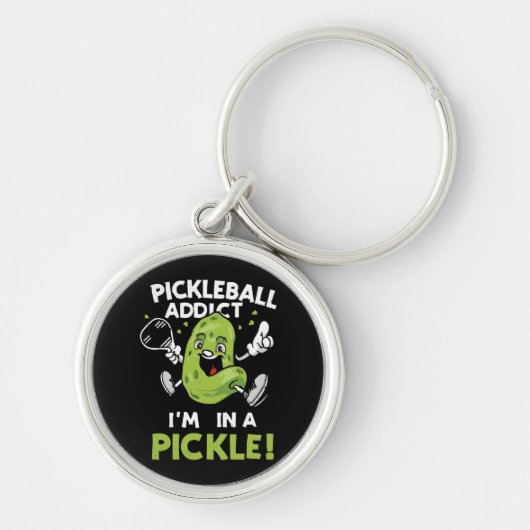 Funny-Pickleball Schlüsselanhänger (Vorne)