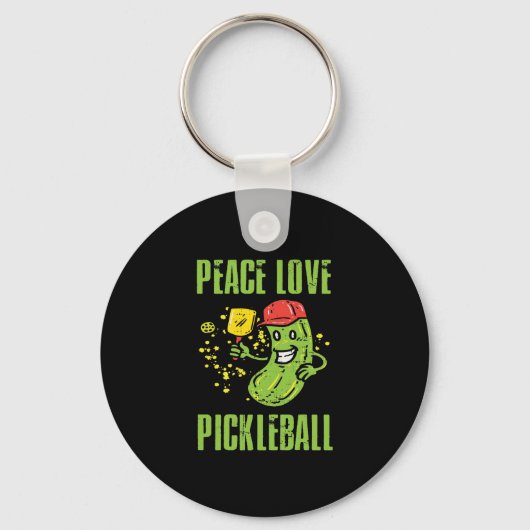 Funny Pickleball Schlüsselanhänger (Vorderseite)