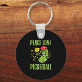 Funny Pickleball Schlüsselanhänger (Vorderseite)