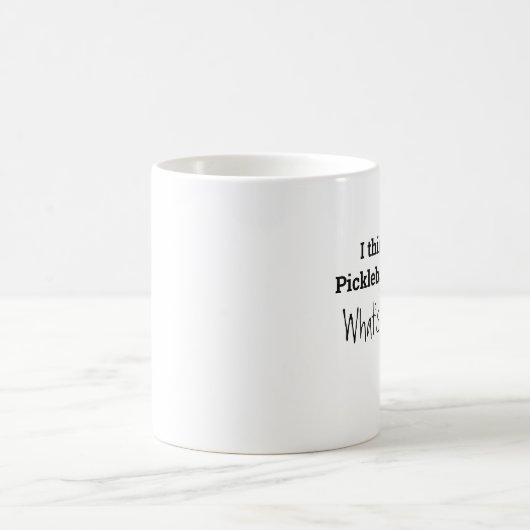 Funny Pickleball Score Tasse von Deb Jeffrey (Mittel)