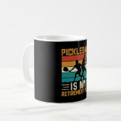 Funny Pickleball Shirt für Opa Kaffeetasse (Vorderseite Links)