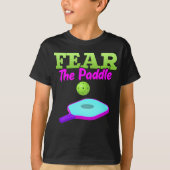 Funny Pickleball Sport Lover Paddle T-Shirt (Vorderseite)